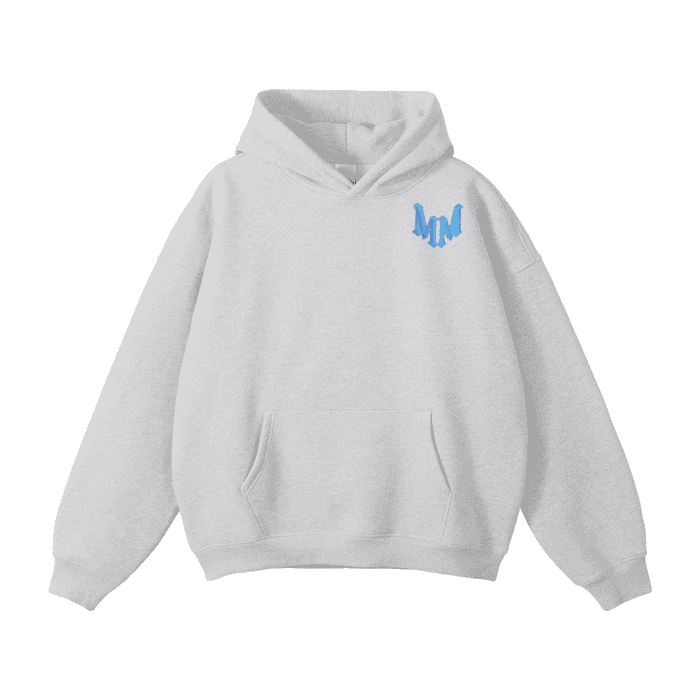 Light Blue Logo Hoodie