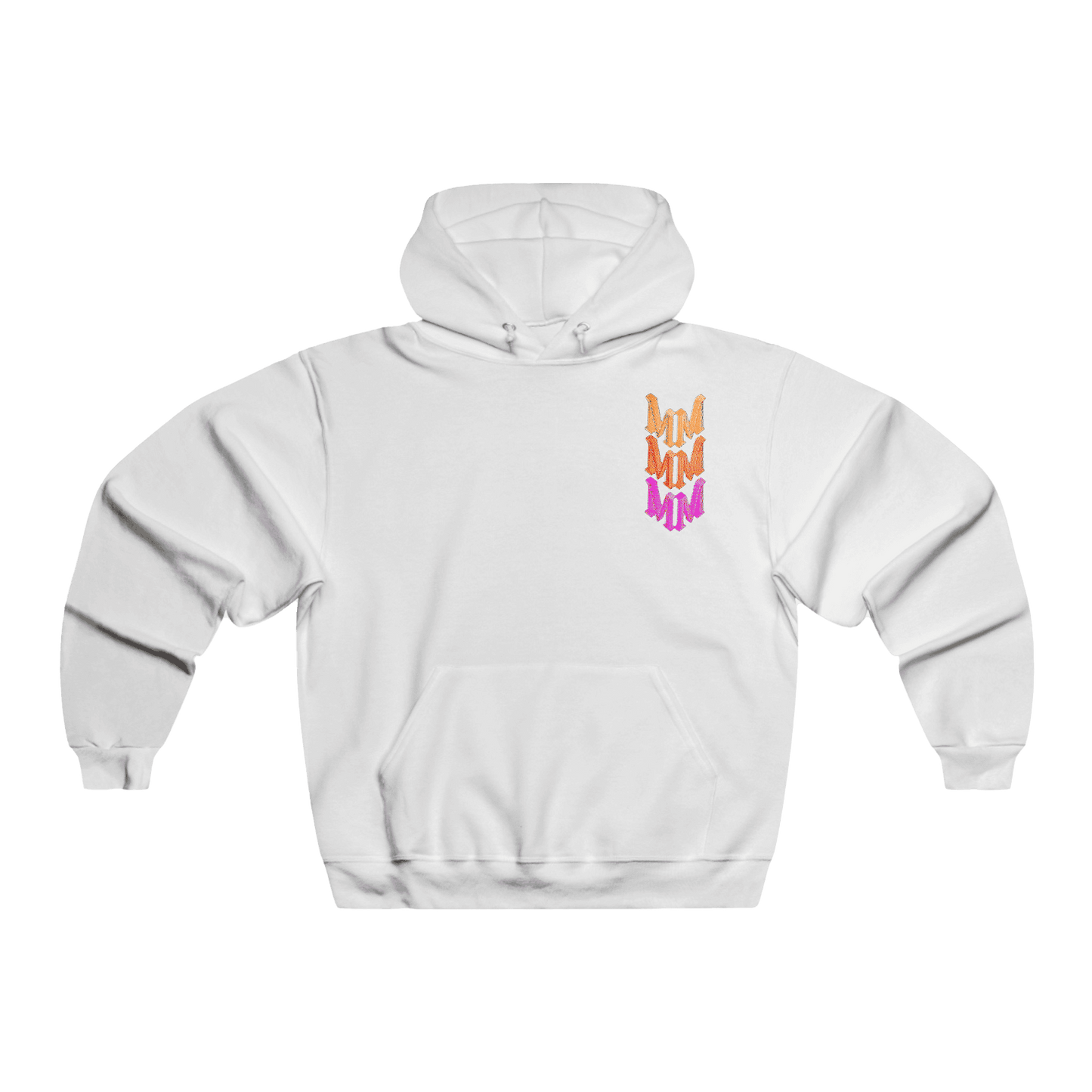 Yellow Multicolor Logo Hoodie