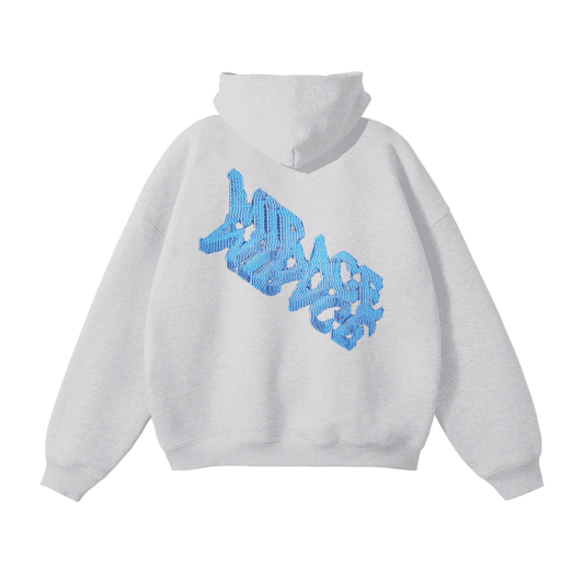 Light Blue Logo Hoodie