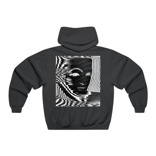 Black "Mask Face" Hoodie